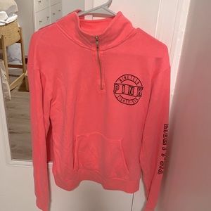 VS PINK-Barely worn, half zip size